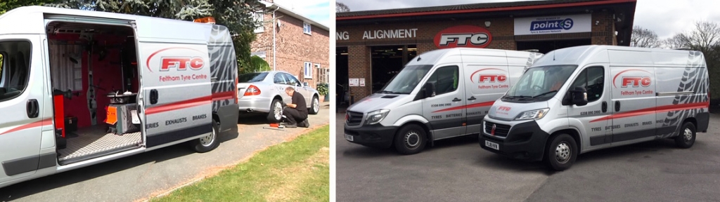 Mobile Tyre Fitting by Feltham Tyre