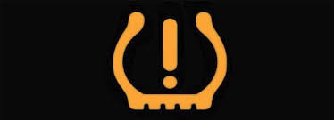 Tyre pressure warning light